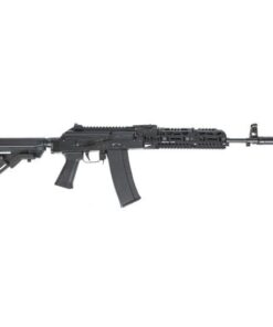 PSA AK-101 Hinged Soviet Arms B5 Bravo Rifle w/ Toolcraft Trunnion, Bolt, Carrier, and 3 Mags Details Model: PSA AK-101 Caliber: 5.56x45mm Barrel Length: 16." Thread Pitch: M24x1.5 RH Barrel Twist Rate: 1:7" Barrel Material: 4150 CMV Barrel Finish: Nitride Muzzle Device: Traditional AK-74 Muzzle Brake Handguard: Soviet Arms Long Rail Grip: Soviet Arms Grip, Black Stock: B5 Bravo Stock, Black Front Trunnion: Toolcraft Hammer Forged 4340AQ Dust Cover: Hinged Picatinny Dust cover with Rear Peep Sight Bolt: Toolcraft Hammer Forged Carrier: Toolcraft Hammer Forged Trigger: ALG AKT Trigger Side Scope Mount: Yes Cleaning Rod Included: No Magazine: Comes with Three (3) 30rd 556 AK Magazine Features The Palmetto State Armory AK-101 continues the forward progress of the American Made AK rifle. Following the unparalleled success of the PSAK-103 and PSAK-104, Palmetto State Armory pushes forward with the 100 Series line of AK Rifles with the PSA AK-101. The Russian Federation was strapped for cash in the 1990s, which led to the development of what became known as the “Century Line of Rifles”; a series of AKM rifles and carbines designed solely for export. Numbered 101 - 108, the Century Line of Rifles have a special place in the heart of the AK community and come in various configurations and calibers including 5.56x45, 7.62x39, and 5.45x39. Palmetto State Armory has forged ahead with its version of the AK-101, the PSAK-101. The 100 Series line of AK rifles and pistols combines advances in American manufacturing with Russian weapons lineage to bring about a timeless shooting experience for the purist in you. The PSAK-101 is loaded with features such as a gas nitrided barrel, toolcraft hammer-forged front trunnion, bolt, and carrier, plus a 100% Full Lifetime Warranty. Rifles must be shipped to a valid, current Federal Firearms Licensee (FFL). Please have the shipping address of your preferred FFL before placing your order. You will need the FFL information to complete the order. It is the purchaser's responsibility to be aware of the laws in their state regarding high capacity sporting rifles.