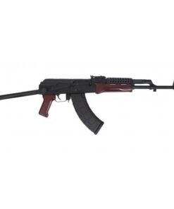 PSA AK-47 GF3 Forged Romanian Under Folding Rifle with Cheese Grater Upper Handguard, Redwood