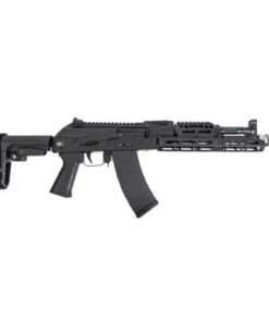 PSA AK-105 Pistol w/ SBA3 Brace, with Soviet Arms Grip, SA-2 Muzzle Brake, Toolcraft Trunnion, Bolt, and Carrier, Black