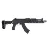 PSA AK-104 SBA3 Pistol with JL Billet Rail, Picatinny Railed dust cover, Soviet Arms Grip, and SA-2 Muzzle Brake