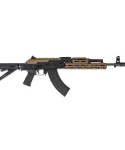 PSA AK-103 GF3 Forged Rifle with ALG Trigger, JL Billet long rail, and Railed Picatinny Dust Cover, FDE