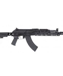 PSA GF4 AK-104 Side Folding Pistol w/ Extended Rail, SBA3 Brace, Hinged Dust Cover, and CHF CL Barrel, Black