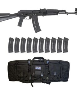 PSA AK-101AKM Black Classic Polymer Rifle w/ 10 Mags & Rifle Bag